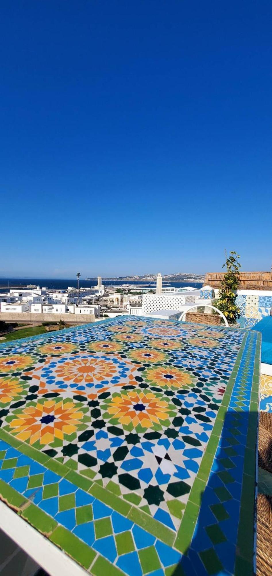 Riad Villa With Mediterranean Sea Views Of Spain And Gibraltar Tanger Eksteriør billede