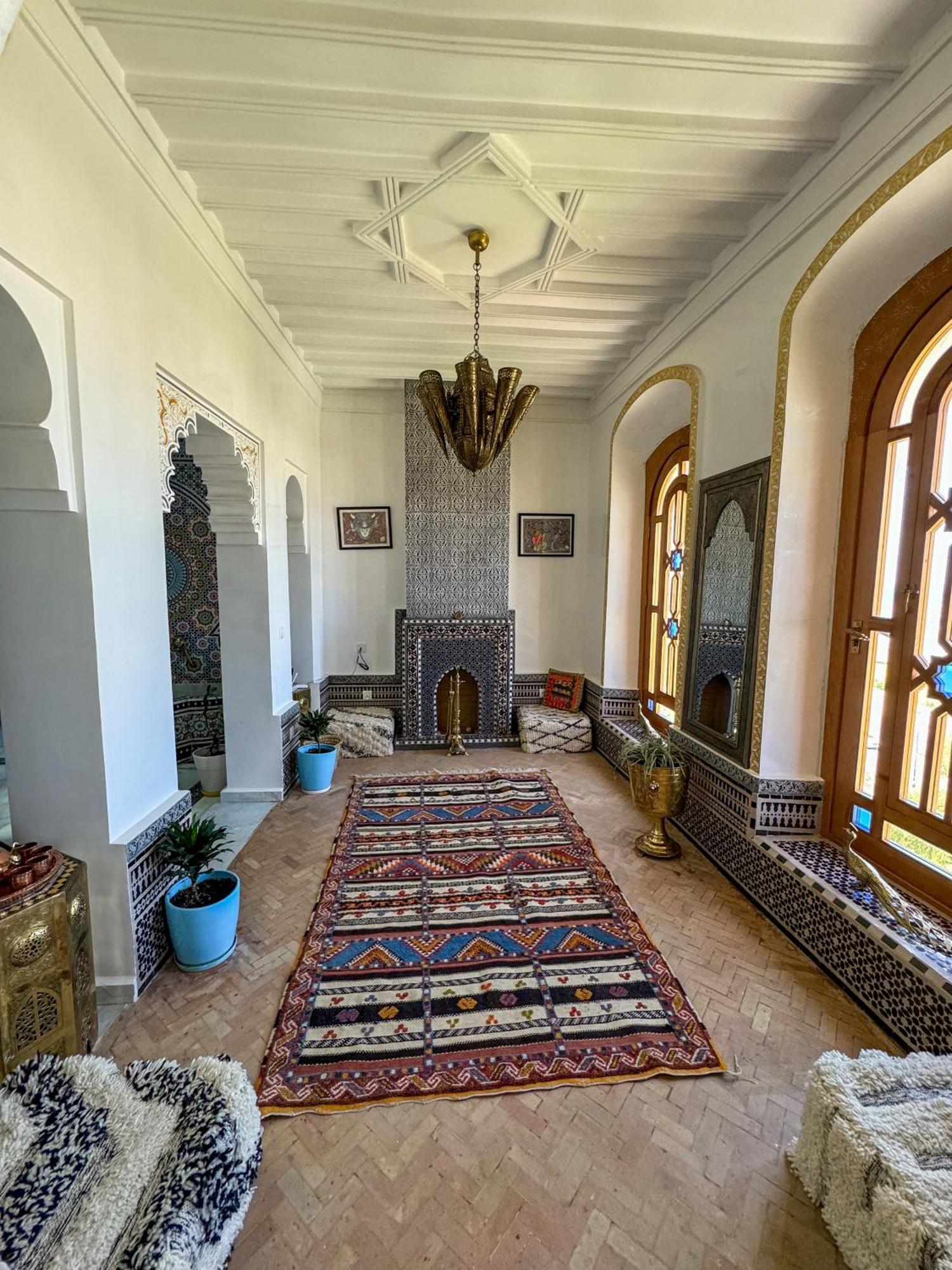 Riad Villa With Mediterranean Sea Views Of Spain And Gibraltar Tanger Eksteriør billede